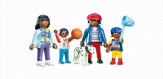 Playmobil - 7980 - Famille afro-americain